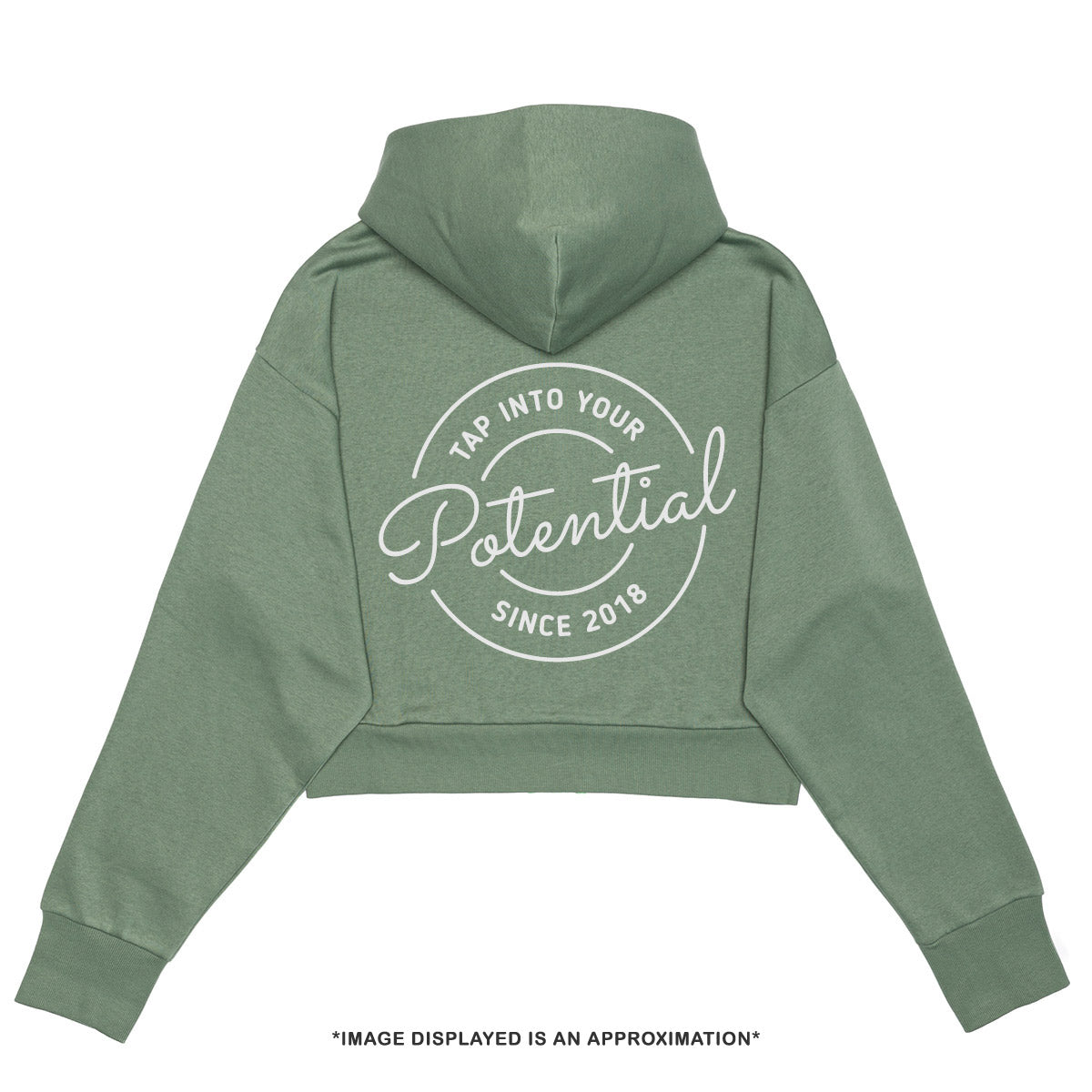 TAP Half Zip Cropped Hoodie